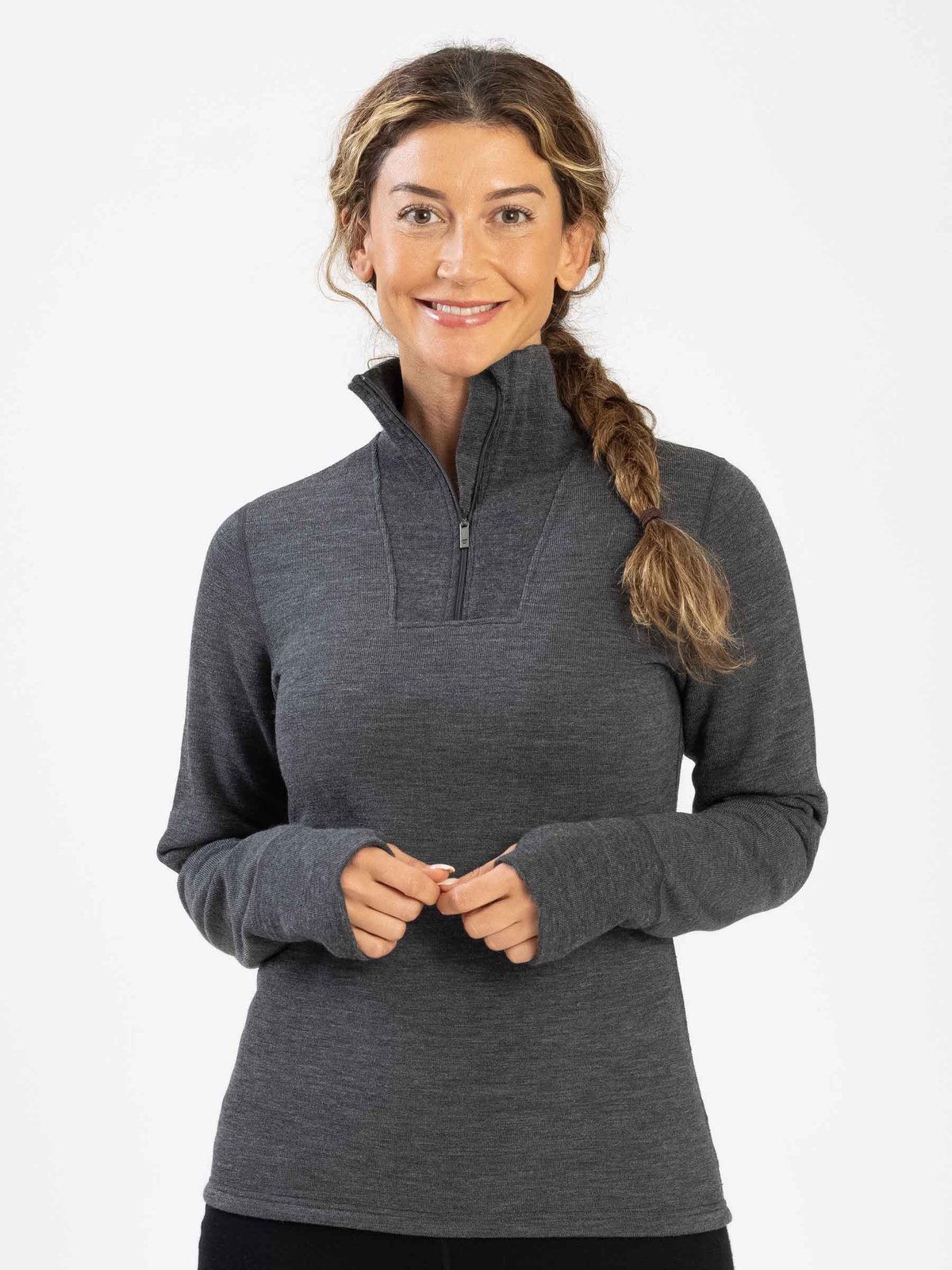 Woolterry 1/2 Zip W
