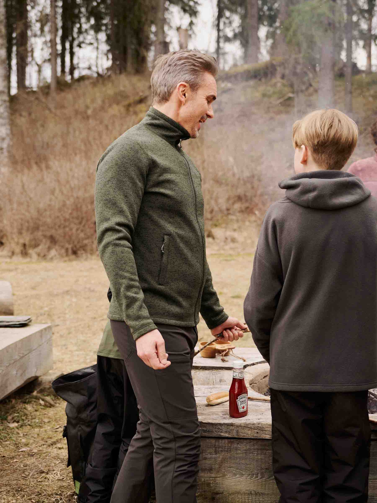 PAJALA KNITTED FLEECE MEN