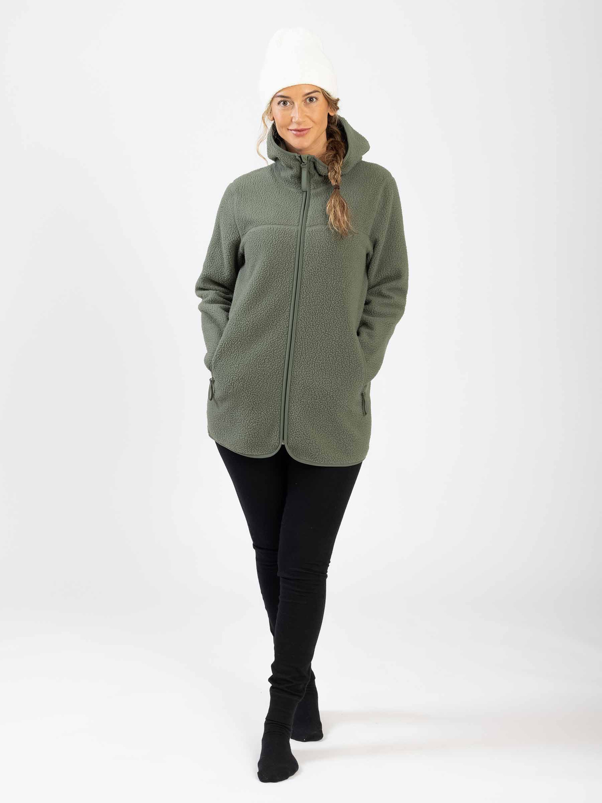 Pallas Long Pile Hoodie W