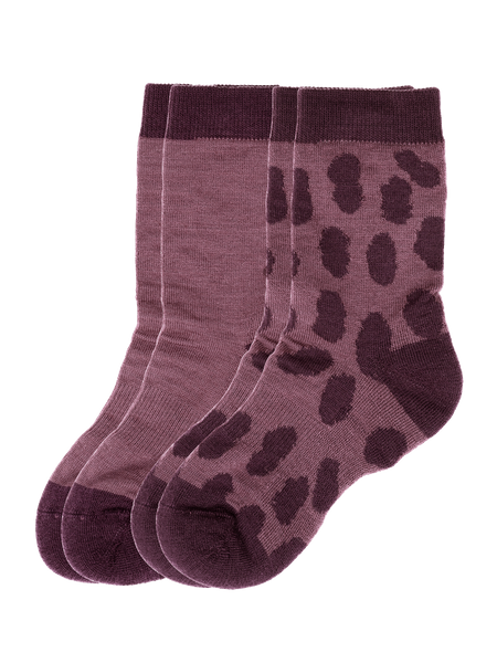 Mossa Wool Sock Kids 2-P