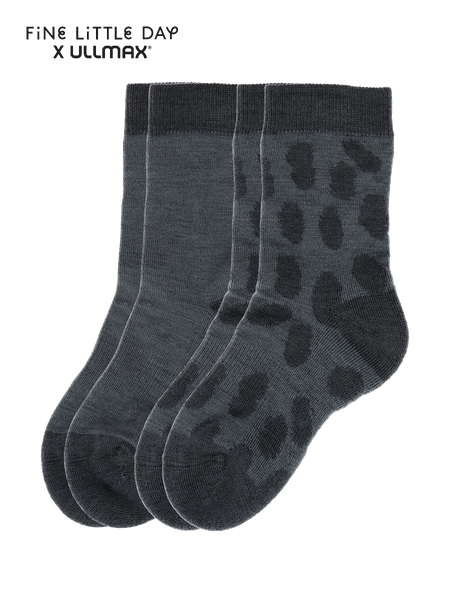 Mossa Wool Sock Kids 2-P