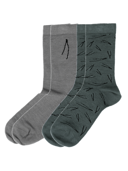 Barr Wool Sock 2-P