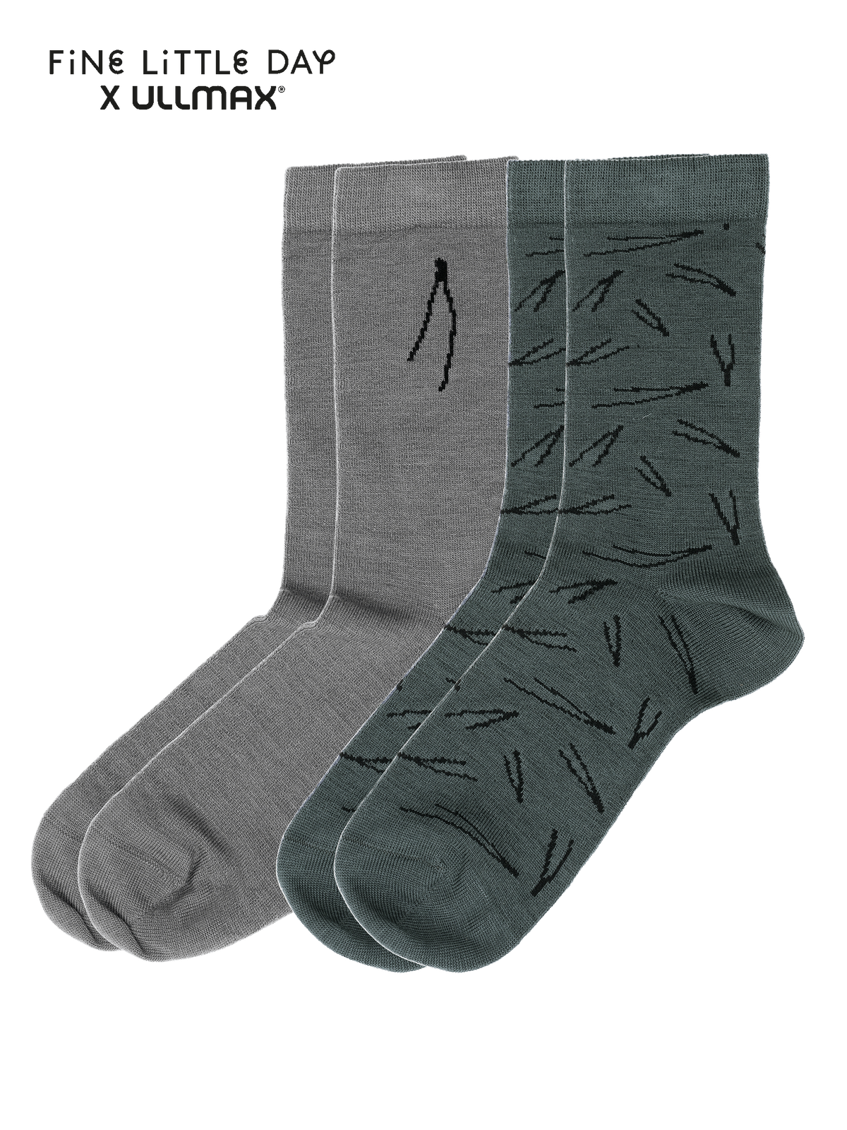 Barr Wool Sock 2-P