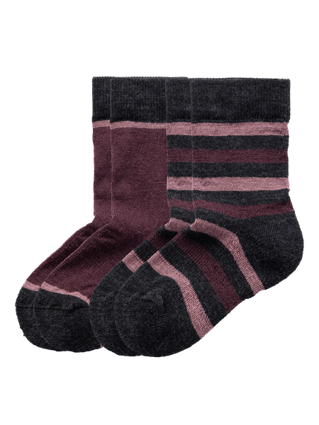 Vedby Wool Sock Kids 2-P
