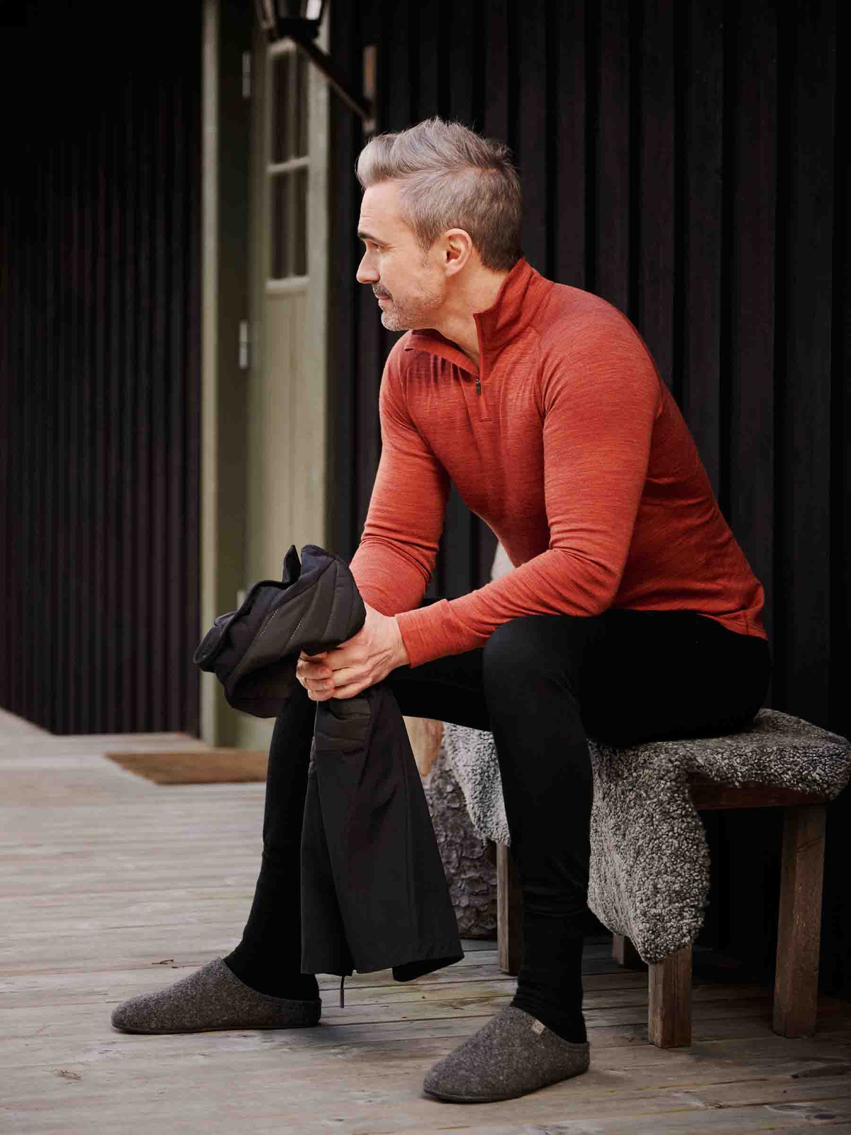 Merino Warm 1/2 Zip M