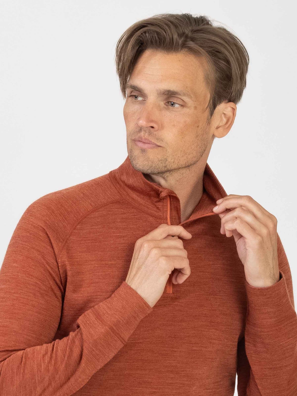 Merino Warm ½ Zip Men
