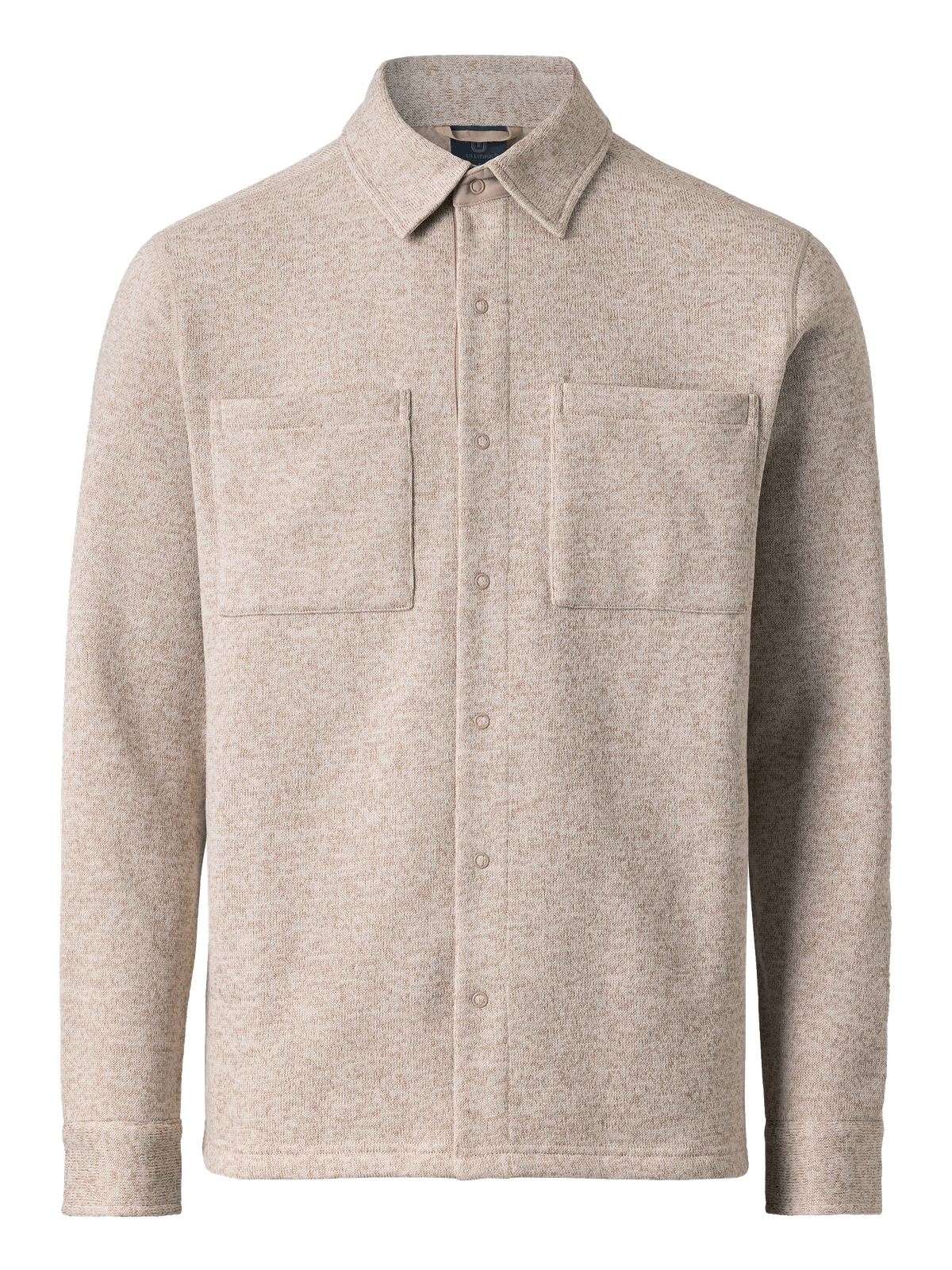 Knitted Fleece Overshirt