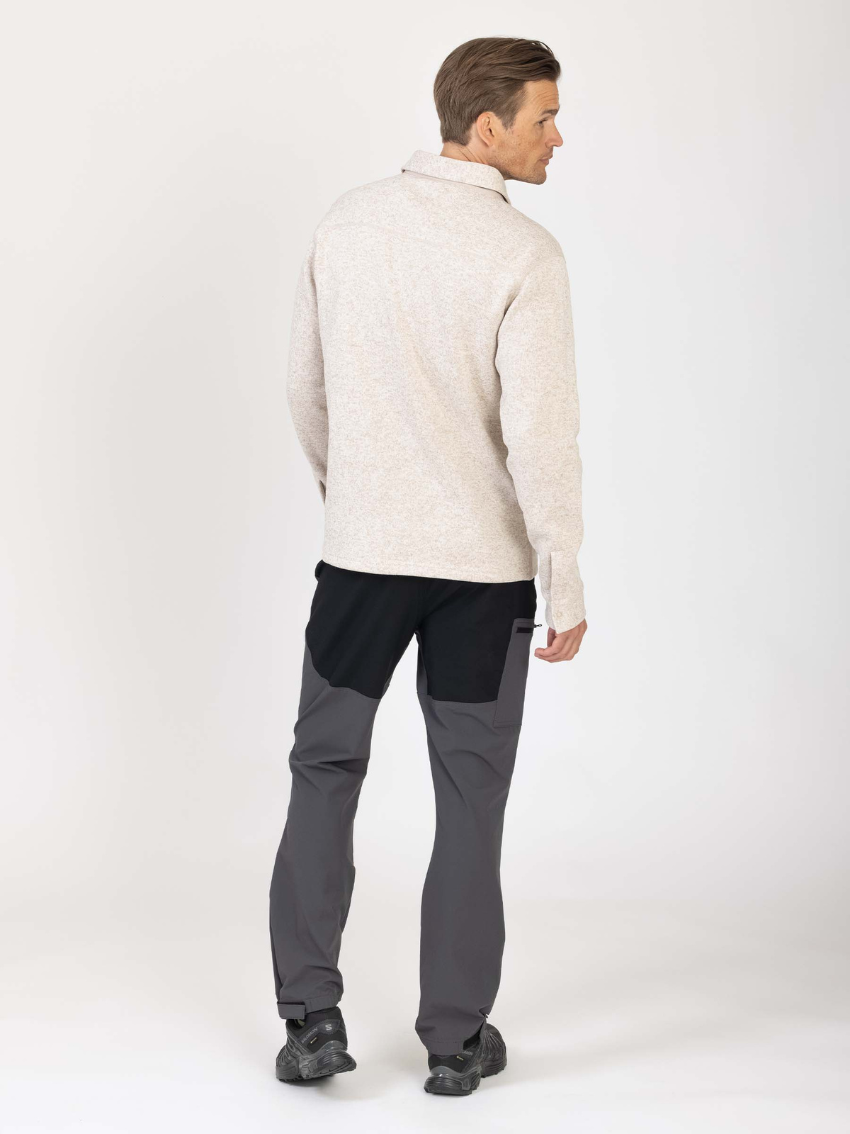 Knitted Fleece Overshirt
