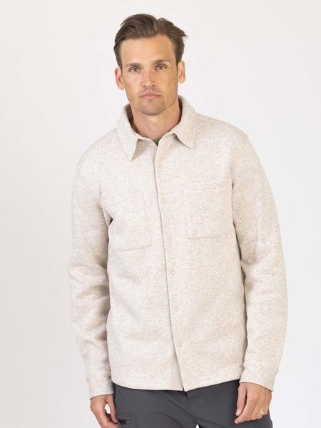 Knitted Fleece Overshirt