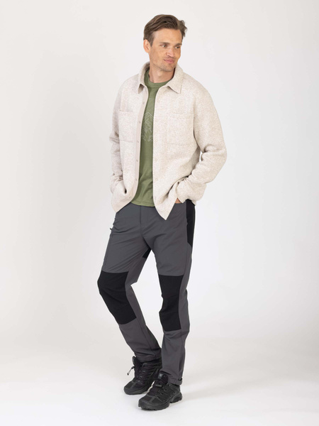 Knitted Fleece Overshirt